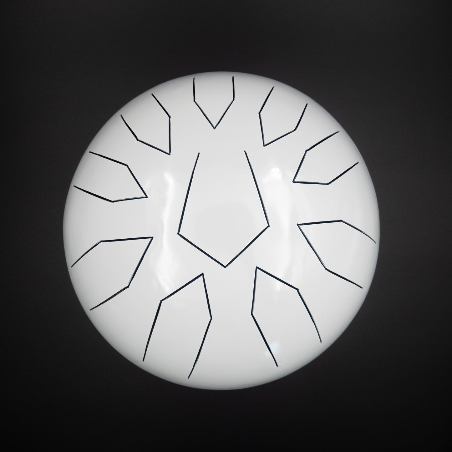 Steel Tongue Drum mediano sin diseño